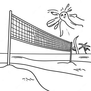 شاطئ للبالغين صفحات التلوين