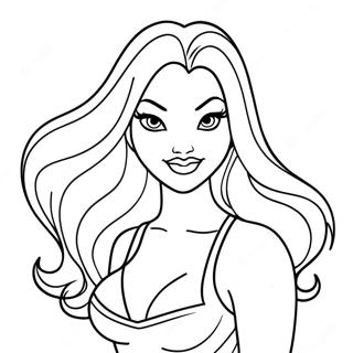 جيسيكا رابت صفحات التلوين