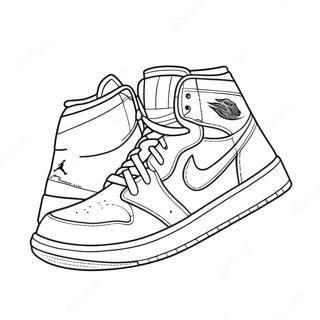 أير جوردان صفحات التلوين