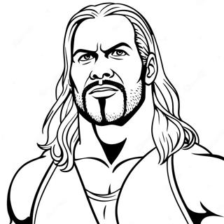 صفحة تلوين غلاف مجلد Wwe صور تلوين
