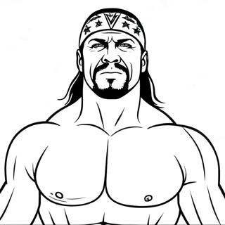 صفحة تلوين غلاف مجلد Wwe صور تلوين