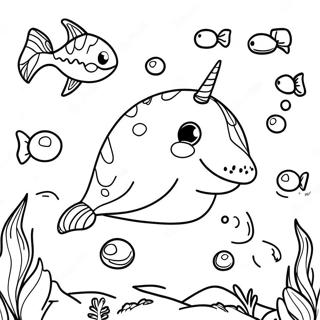 ليس حوتًا حقيقيًا تمامًا صفحات التلوين