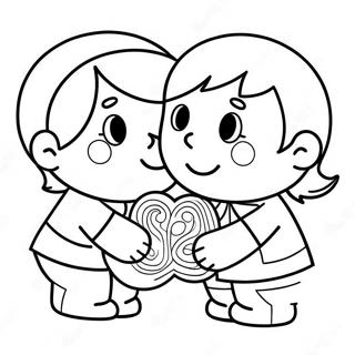 World Kindness Day صفحات التلوين