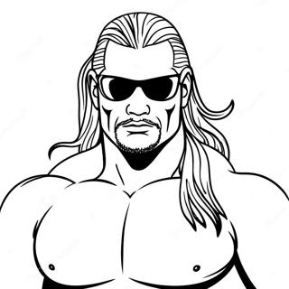 صفحة تلوين شخصيات رائعة من Wwe صور تلوين