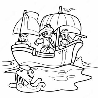 برامج الأطفال التلفزيونية Coloring Pages