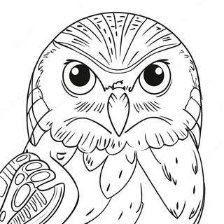 حيوانات الشتاء صفحات التلوين