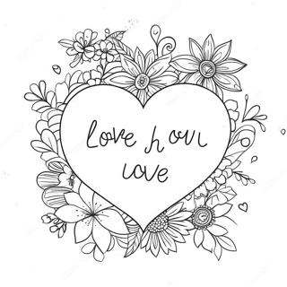 اقتباسات الحب الأبدي صفحات التلوين