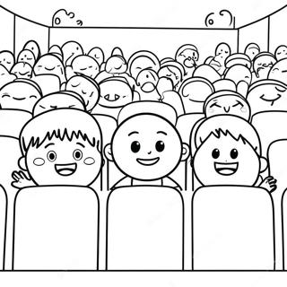 دار السينما صفحات التلوين