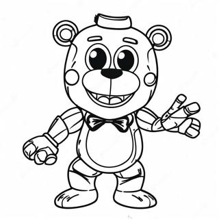 دمية Fnaf صفحات التلوين