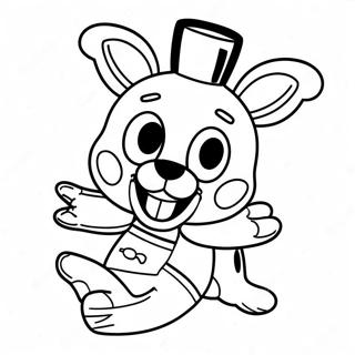 صفحة تلوين شيكا Fnaf ترقص شيكا Fnaf صور تلوين