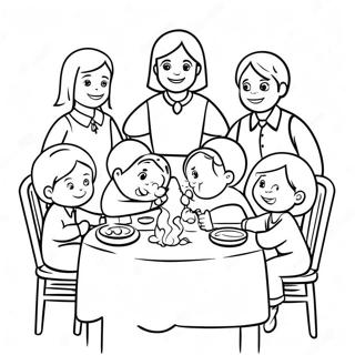 عيد الشكر المسيحي صفحات التلوين