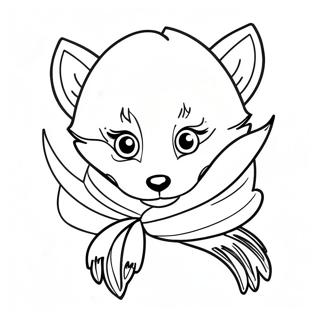 ثعلب القطب الشمالي صفحات التلوين