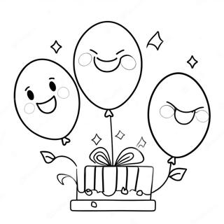 عيد ميلاد سعيد 6 صفحات التلوين