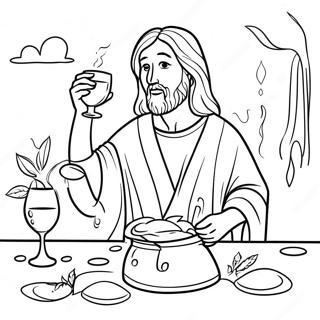 معجزات يسوع Coloring Pages