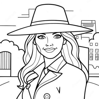 كارمن ساندييغو Coloring Pages