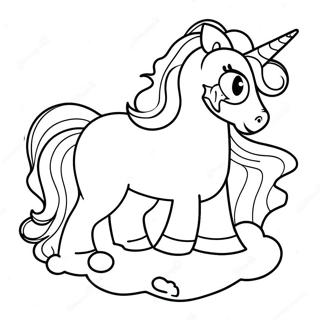 براز اليونيكورن Coloring Pages