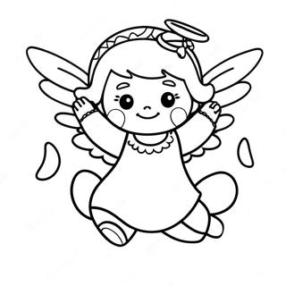 ملاك صغير Coloring Pages