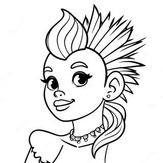 أميرة ديزني بانك Coloring Pages