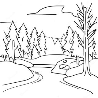 ثلج Coloring Pages