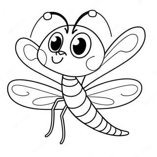 يعسوب صفحات التلوين