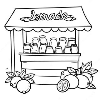 ليمون صفحات التلوين