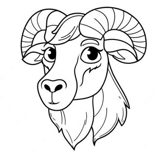 ماعز صفحات التلوين