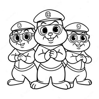 ألفين والسناجب صفحات التلوين