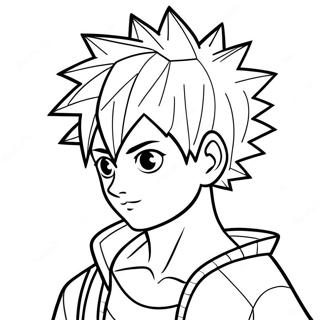 مانغا صفحات التلوين