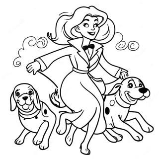 101 دالماتي صفحات التلوين