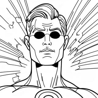 الفانوس الأخضر صفحات التلوين