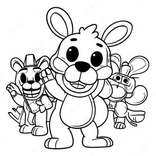 خرق أمان Fnaf صور تلوين