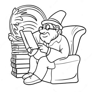 اقرأ عبر أمريكا صفحات التلوين