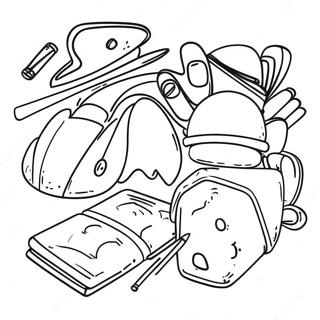 كل شيء عني صفحات التلوين