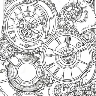 ستيمبانك صفحات التلوين