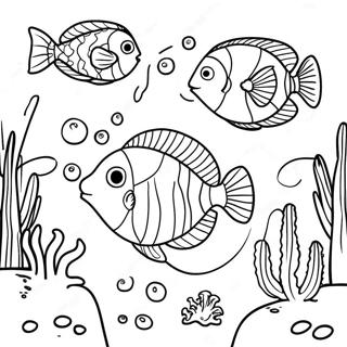 الشعاب المرجانية صفحات التلوين