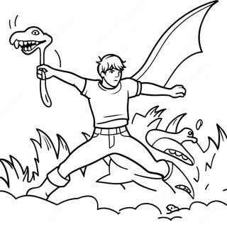 بيرسي جاكسون صفحات التلوين