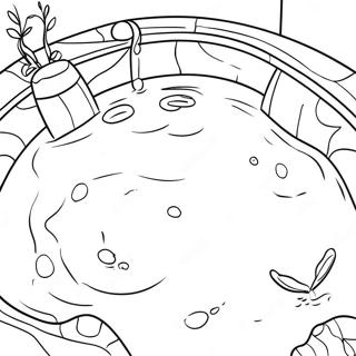 مسبح صفحات التلوين