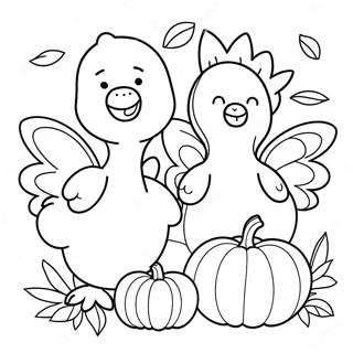 عيد الشكر للأطفال الدينيين في الكنيسة صفحات التلوين