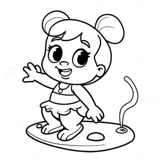 فلينتستونز صفحات التلوين