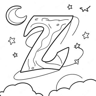 الحرف ن صفحات التلوين