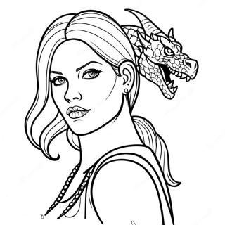 وشم فتاة سيئة صفحات التلوين