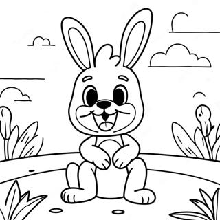 بوني الربيع صفحات التلوين