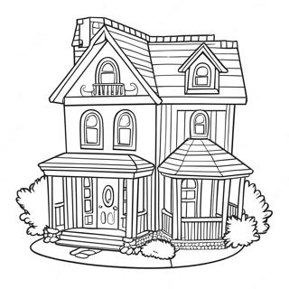 منزل جابي صفحات التلوين