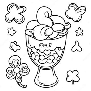 تعويذات محظوظة صفحات التلوين