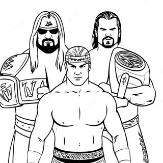 صفحة تلوين Wwe لطلاب الصف الخامس صور تلوين