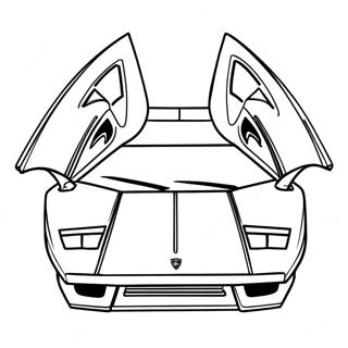 لامبورغيني صفحات التلوين