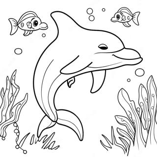 دلفين واقعي صفحات التلوين