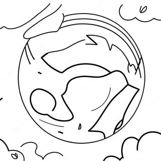 الأرض صفحات التلوين