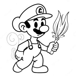 لويجي صفحات التلوين