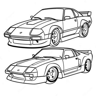 صفحة تلوين سيارة Jdm صور تلوين